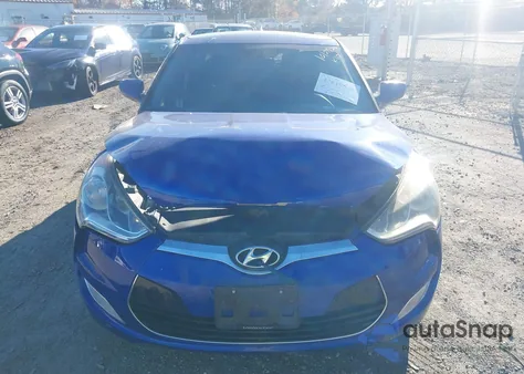 2013 Hyundai Veloster Base W/Black из США, поврежденный, VIN KMHTC6ADXDU158672